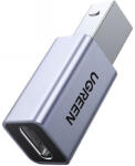 UGREEN Adaptor Date USB-B UGREEN US382, USB-C, Gri