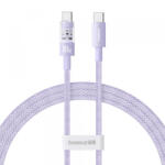 Baseus Cablu Date si Incarcare USB-C - USB-C Baseus Gem, 100W, 1m, Mov P10373000511-00 - koubsolutions