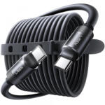 Lisen Cablu Date si Incarcare USB-C - USB-C Lisen L115, 100W, 3m, Negru YL0125040001 - koubsolutions