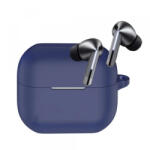 Techsuit Husa Techsuit Silicone pentru Samsung Galaxy Buds3 FE / Buds3 Pro / Buds3, Bleumarin - koubsolutions