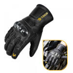 Techsuit Manusi Moto Tactile Barbati Techsuit OG106, Marime XL, Negre