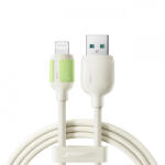 JOYROOM Cablu Date si Incarcare USB-A - Lightning Joyroom S-A53, 18W, 1.2m, Bej - koubsolutions