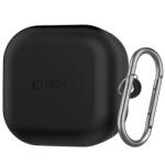 Tech-Protect Husa Tech-Protect Silicone Hook pentru Samsung Galaxy Buds4 / Buds4 Pro, Neagra - koubsolutions