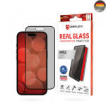 Displex Folie de protectie Ecran Privacy Displex Real Glass pentru Apple iPhone 16 Plus, Sticla Securizata, Full Glue - koubsolutions