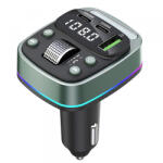 Techsuit Modulator FM Bluetooth Techsuit EchoDrive, 1 x USB-A - 2 x USB-C