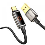 Mcdodo Cablu Date si Incarcare USB-A - USB-C McDodo CA-6650 Auto Power Off, 100W, 1.2m, Negru - koubsolutions