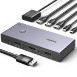 UGREEN Switch Video DisplayPort UGREEN CM695 (25962), Negru