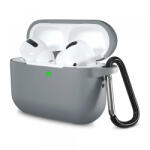 Techsuit Husa Techsuit Silicone pentru Apple AirPods Pro Series, Gri - koubsolutions