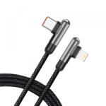 Lito Cablu Date si Incarcare USB-C - Lightning Lito LD13CL, 30W, 1m, Negru