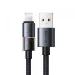 Mcdodo Cablu Date si Incarcare USB-A - Lightning McDodo CA-8170 Colorful, 18W, 1.2m, Negru - koubsolutions