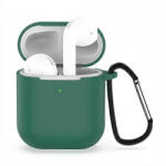 Techsuit Husa Techsuit Silicone pentru Apple AirPods Gen 1 / Gen 2, Verde Inchis - koubsolutions