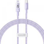 Baseus Cablu Date si Incarcare USB-C - Lightning Baseus Gem, 20W, 1m, Mov P10373001511-00
