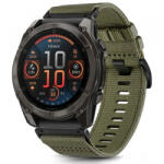 Techsuit Curea Techsuit W070 pentru Garmin Instinct / Approach / Fenix Watch Series, 20mm, Verde Inchis - koubsolutions