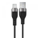 ACEFAST Cablu Date si Incarcare USB-A - USB-C Acefast C11-04, 18W, 1.2m, Negru - koubsolutions