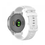 Techsuit Curea Techsuit W006 pentru Huawei Watch / Garmin Watch Series, Alba - koubsolutions