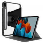 Techsuit Husa pentru Samsung Galaxy Tab S8 / Tab S7 T875 / Tab S7 T870, Techsuit, Crystal Vision, Neagra