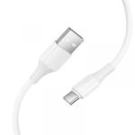 hoco. Cablu Date si Incarcare USB-A - USB-C HOCO X120, 60W, 1m, Alb