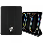 KARL LAGERFELD Husa pentru Apple iPad Pro 13 (2024), Karl Lagerfeld, Saffiano Karl & Choupette, Neagra