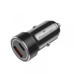 Prestico Incarcator Auto Prestico K2A, 20W, 3A, 1 x USB-A - 1 x USB-C, Negru - koubsolutions
