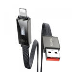 Mcdodo Cablu Date si Incarcare USB-A - Lightning McDodo CA-4970 Rythm Display, 18W, 1.2m, Negru - koubsolutions