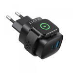 Havit Incarcator Retea HAVIT UC132 2in1, 22W, 3A, 1 x USB-A - 1 x USB-C, Negru