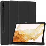 Techsuit Husa pentru Samsung Galaxy Tab S8+ / Tab S7+, Techsuit, Flex Trifold, Neagra