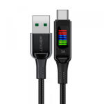ACEFAST Cablu Date si Incarcare USB-A - USB-C Acefast C7-04, 18W, 1.2m, Negru