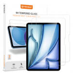 Techsuit Folie de protectie Ecran Techsuit ArmorGlass CrystalHD pentru Apple iPad Air 11 (2026) / Air 11 (2025), Sticla Securizata, Full Glue, Set 2 bucati - koubsolutions