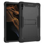 Techsuit Husa pentru Samsung Galaxy Tab S10 Ultra / Tab S9 Ultra / Tab S8 Ultra, Techsuit, Rugged TabShell, Neagra