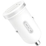 XO Incarcator Auto XO Design CC-18, 10.5W, 2.1A, 2 x USB-A, Alb - koubsolutions