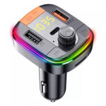 YESIDO Modulator FM Bluetooth Yesido Y45, 2 x USB-A - 1 x USB-C - 1 x microSD