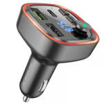 BOROFONE Modulator FM Bluetooth Borofone BC48, 2 x USB-A - 1 x USB-C - 1 x microSD