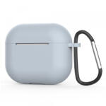 Techsuit Husa Techsuit Silicone pentru Apple AirPods 4, Argintie