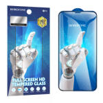 BOROFONE Folie de protectie Ecran Borofone BF6 Diamond Armor pentru Apple iPhone 17e / 16e / 14 / 13 Pro, Sticla Securizata, Full Glue, Set 10 bucati, Neagra