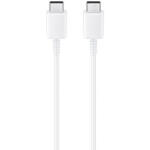 Samsung Cablu Date si Incarcare USB-C - USB-C Samsung EP-DA705, 25W, 1m, Alb EP-DA705BWEGWW