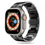 Techsuit Curea Techsuit W063 pentru Apple Watch 49mm / 46mm / 45mm / 44mm / 42mm Series, Neagra - koubsolutions