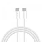 Lito Cablu Date si Incarcare USB-C - USB-C Lito LD04CC, 60W, 2m, Alb - koubsolutions
