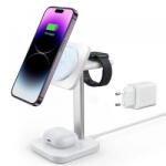 ESR Incarcator Retea Wireless ESR HaloLock 3in1, 15W, 1.67A, Alb