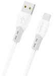 Dudao Cablu Date si Incarcare USB-A - USB-C Dudao L25ST, 100W, 1m, Alb - koubsolutions