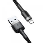 Baseus Cablu Date si Incarcare USB-A - Lightning Baseus Cafule, 18W, 0.5m, Gri CALKLF-AG1