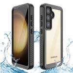 SHELLBOX Husa Waterproof pentru Samsung Galaxy S24+ S926, ShellBox, Neagra - koubsolutions