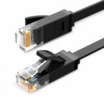 UGREEN Cablu Retea UGREEN NW102 Flat, UTP, Cat6, 1m, Negru - koubsolutions