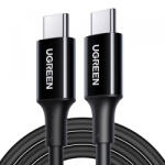 UGREEN Cablu Date si Incarcare USB-C - USB-C UGREEN US300 (80371), 100W, 1m, Negru - koubsolutions