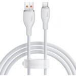 Baseus Cablu Date si Incarcare USB-A - USB-C Baseus Pudding, 100W, 2m, Alb P10355703221-01