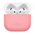 Fixed Husa Fixed Silky pentru Apple AirPods 4, Roz
