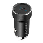 Forever Incarcator Auto Forever CC-06, 20W, 3A, 1 x USB-C, Negru