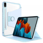 Techsuit Husa pentru Samsung Galaxy Tab S8 / Tab S7 T875 / Tab S7 T870, Techsuit, Crystal Vision, Bleu