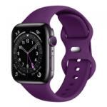 Techsuit Curea Techsuit W031 pentru Apple Watch 49mm / 46mm / 45mm / 44mm / 42mm Series, Mov Inchis - koubsolutions