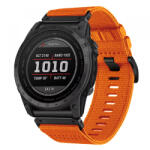 Techsuit Curea Techsuit W070 pentru Garmin Instinct / Approach / Fenix Watch Series, 20mm, Portocalie