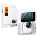 Spigen Folie Protectie Ecran Spigen GlastR Slim pentru Insta360 Go Ultra, Sticla Securizata, Set 2 bucati AGL11171